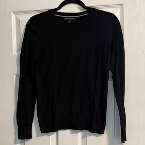 Banana Republic Black Crew Neck Sweater